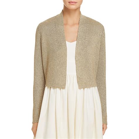 sweater knit metallic fabric|gold metallic shrug sweaters.